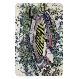 Rose Bowl Southampton Cricket Ground Artistic Magneet