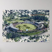 Rose Bowl Southampton Cricket Ground Artistic Poster (Voorkant)