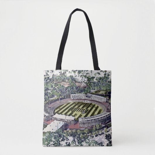 Rose Bowl Southampton Cricket Ground Artistic Tote Bag (Voorkant)