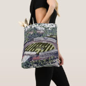 Rose Bowl Southampton Cricket Ground Artistic Tote Bag (Dichtbij)