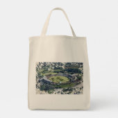 Rose Bowl Southampton Cricket Ground Artistic Tote Bag (Achterkant)