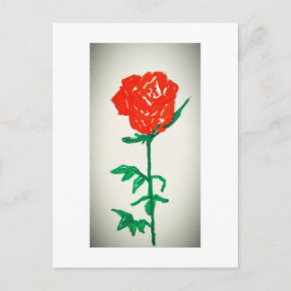 Rose Briefkaart