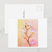 Rose Briefkaart (Voorkant / Achterkant)