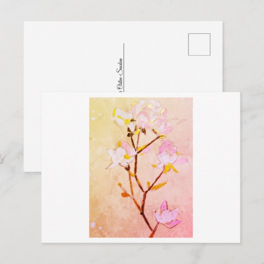 Rose Briefkaart (Voorkant / Achterkant)