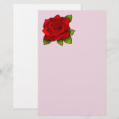 ROSE BRIEFPAPIER (Voorkant / Achterkant)