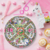 Rose Canton  Papieren Bordje (Feest)