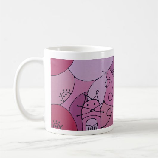 Rose cat koffiemok (Links)