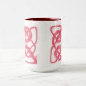 ROSE CELTIC KNOT Hoge Maroon Combo Mok (Midden)