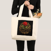 Rose Craft Bloemendraagtas Grote Tote Bag (Voorkant (product))