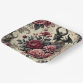 🔥 Rose Crematory – Gothic Victorian Papieren Bordje (Gebogen)