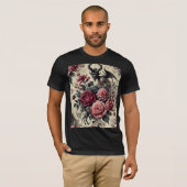 🔥 Rose Crematory – Gothische Draagbare Kunst T-shirt (Voorkant volledig)