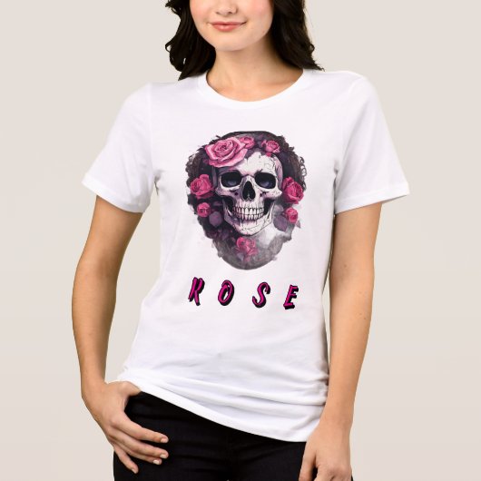 ROSE dames T-shirt (Voorkant)