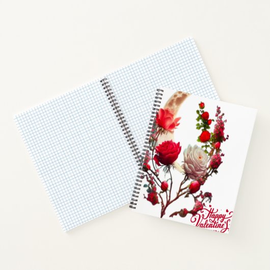 Rose day  notitieboek (Binnen)