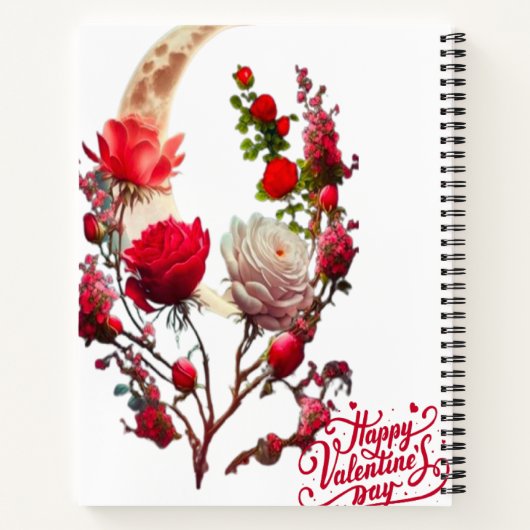 Rose day  notitieboek (Achterkant)