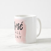 Rosé de hele dag Mok (Voorkant rechts)