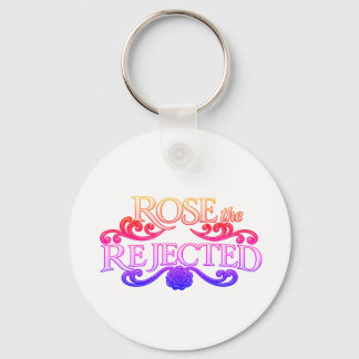 ROSE de VERWorpene: Officiële Regenboog Logo Sleut Sleutelhanger