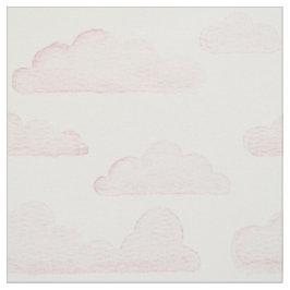 Rose Dreamtime Waterverf Wolken Stof