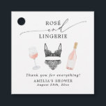 Rosé en Lingerie Vrijgezellenfeest Bedankjes Labels<br><div class="desc">Een deel van een heerlijk Lingerie Vrijgezellenfeest collectie!</div>