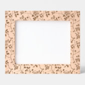 Rose Floral Gegraveerde Lijstjes (Voorkant)