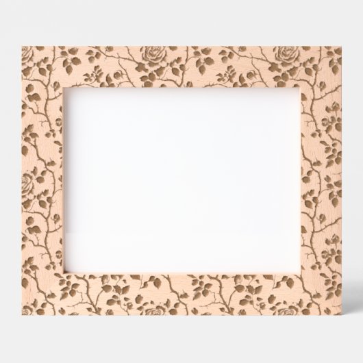 Rose Floral Gegraveerde Lijstjes (Voorkant)
