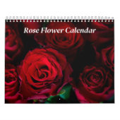 Rose Flower 2026 Kalender (Hoes)