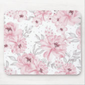 Rose flower pattern muismat (Voorkant)