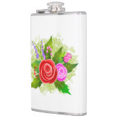 Rose Flowers Illustration Heupfles (Links)