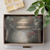 Rose gaat verder dan decoupage tissuepapier (Geschenk)