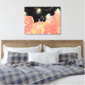 Rose Garden 2014 Canvas Afdruk (Insitu (Slaapkamer))