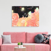 Rose Garden 2014 Canvas Afdruk (Insitu (Woonkamer))