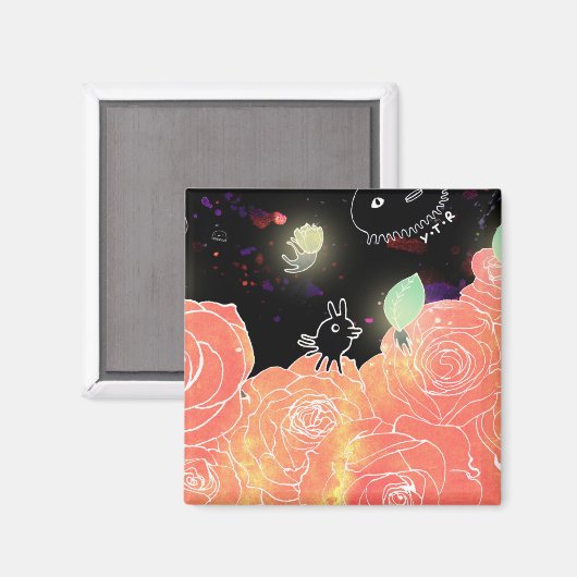 Rose Garden 2014 Magneet (Voorkant / Achterkant)