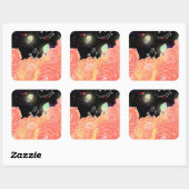 Rose Garden 2014 Vierkante Sticker (Vel)