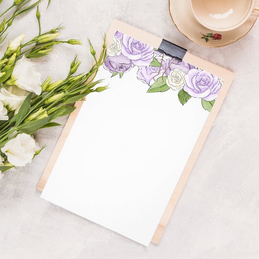 Rosé Garden | Blanco Vrijgezellenfeest spelblad Flyer