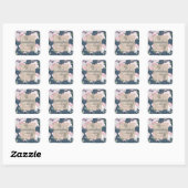 Rose Garden Blue | Persoonlijke Sticker (Vel)