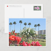 Rose Garden Briefkaart (Voorkant / Achterkant)