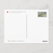 Rose Garden Briefkaart (Achterkant)