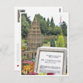 Rose Garden Briefkaart (Voorkant / Achterkant)