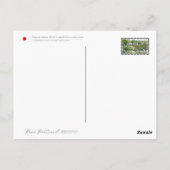 Rose Garden Briefkaart (Achterkant)