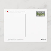 Rose Garden Briefkaart (Achterkant)