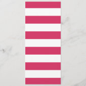 Rosé Garden | Menu Vrijgezellenfeest (Achterkant)