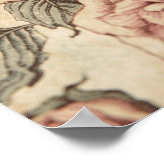 Rose Garden Sketch Poster (Hoek)