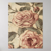 Rose Garden Sketch Poster (Voorkant)