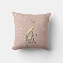 Rose Gold Art Deco Pink Decorative Pillow Kussen