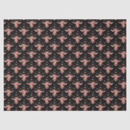 Rose Gold Bij Serie Design 10 Tissue Papier