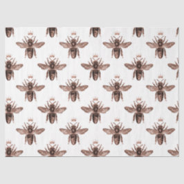Rose Gold Bij Serie Design 6 Tissue Papier