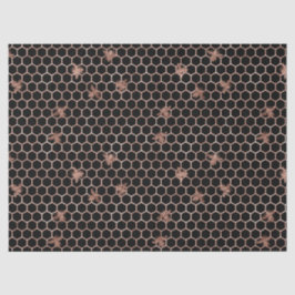 Rose Gold Bij Serie Design 7 Tissue Papier