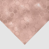 Rose Gold Bij Serie Ontwerp 5 Tissue Papier (Detail)