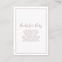 Rose Gold Boeken voor Baby Bijlage