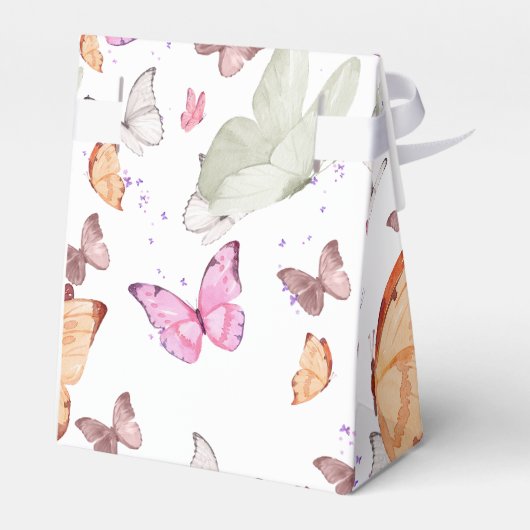 rose gold butterfly bedankdoosjes (Achterkant)