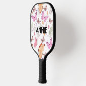 rose gold butterfly pickleball paddle (Links)